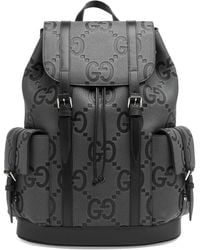 Gucci - Gg Jumbo Leather Backpack - Lyst