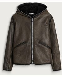 Our Legacy - Dry Shearling Full Zip Jacket - Lyst