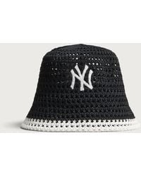 KTZ - New York Yankees Knitted Bucket Hat - Lyst