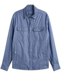 Moncler - Nylon Ripstop Shirt Jacket - Lyst