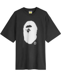 A Bathing Ape - Pixel Ape Head T-Shirt - Lyst