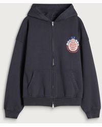 Rhude - Automobile Club Zip-Up Hoodie - Lyst