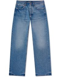 Jacquemus - Droit Large Tab Denim Jeans - Lyst