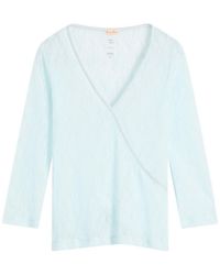 Fruity Booty - Lace Wrap Top - Lyst