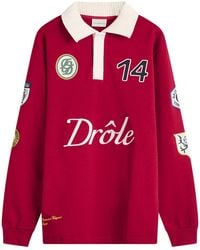Drole de Monsieur - Drole De Monsieur Racing Polo Shirt - Lyst