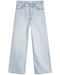 Levi's - Ribcage High Rise Straight Leg Jeans - Lyst