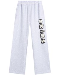 Skims - X Cpfm Cotton Fleece Straight Leg Pant - Lyst