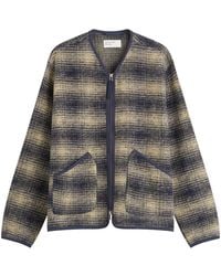Universal Works - Uist Fleece Zip Liner Jacket - Lyst