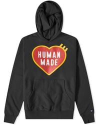 Human Made - Heart Logo Hoodie - Lyst