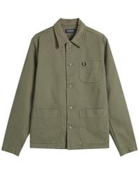 Fred Perry - Bedford Corduroy Overshirt - Lyst