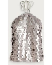 Hosbjerg - Delilah Sequin Top - Lyst
