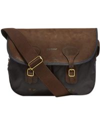 barbour messenger bag