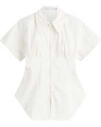 Tolu Coker - Panelled Contoured Bustier Blouse - Lyst