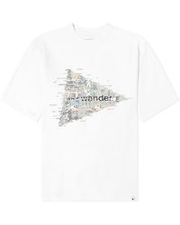 and wander - Noizy Logo T-Shirt - Lyst