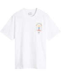 CASABLANCA - Casa Way Mountain Printed T-Shirt - Lyst