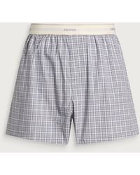 Skims - Cotton Poplin Sleep Boxer - Lyst