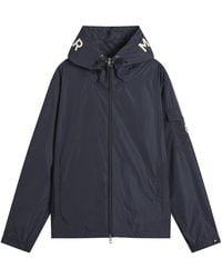 Moncler - Sassiere Light Weight Logo Hooded Jacket - Lyst