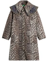 Barbour - X Ganni Waterproof Parka Jacket - Lyst