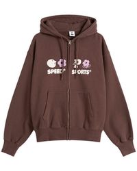 Pawa Speed Sports - Multi Monogram Zip Hoodie - Lyst