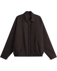 Kaptain Sunshine - Wool Poplin Zip Blouson - Lyst