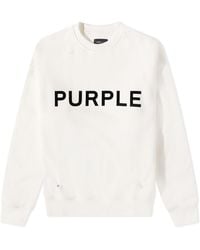 Purple Brand - Brand Logo Crew Neck T-Shirt - Lyst