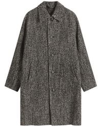 NN07 - Franco Wool Overcoat - Lyst