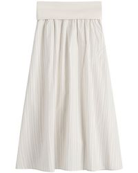 Samsøe & Samsøe - Sathea Pleated Midi Skirt - Lyst