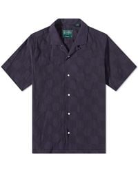 Gitman Vintage - Short Sleeve Camp Collar Panama Shirt - Lyst