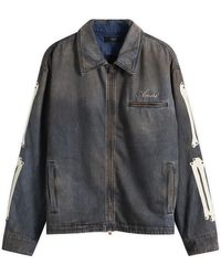 Amiri - Lea Bones Denim Blouson - Lyst