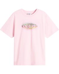 CASABLANCA - Glass Logo Classic T-Shirt - Lyst