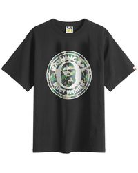 A Bathing Ape - Abc Camo Busy Works Tee - Lyst