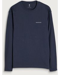 Montbell - Road To The Mountains Long Sleeve T-Shirt - Lyst