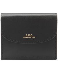 A.P.C. - Geneve Trifold Wallet - Lyst