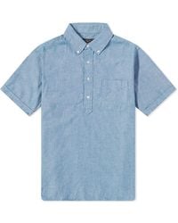 Beams Plus - B.D. Pullover Short Sleeve Chambray Shirt - Lyst