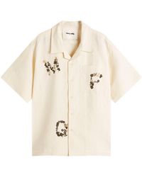 STORY mfg. - Embroidered Greetings Shirt - Lyst