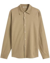 AURALEE - Silk Knit Cardigan - Lyst