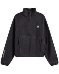 Nike - W Acg Half Zip Wolf Tree Fleece Top - Lyst