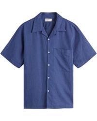 Universal Works - Linen Cotton Camp Shirt - Lyst