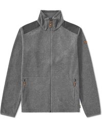 fjallraven mens övik fleece sweater