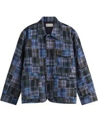 Universal Works - Madras Patchwork Duty Jacket - Lyst
