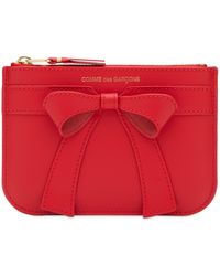 Comme des Garçons - Wallet Sa8100Bb Big Bow Wallet - Lyst