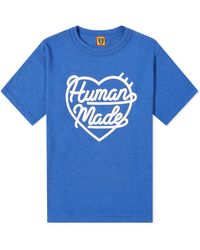 Human Made Heart Badge T-shirt in Black for Men | Lyst