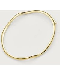 Missoma - Molten Classic Hinged Bangle - Lyst