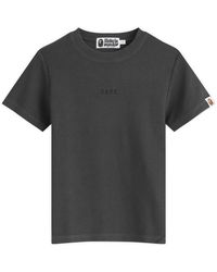 A Bathing Ape - Pigment Dyed Rib T-Shirt - Lyst