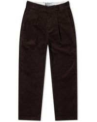 Garbstore - Manager Pleated Cord Pants - Lyst