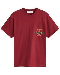 Toga - Toga Print Jersey Short Sleeve Shirt - Lyst