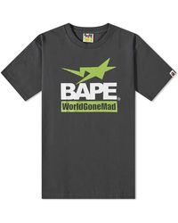 A Bathing Ape - Archive World Gone Mad T-Shirt - Lyst
