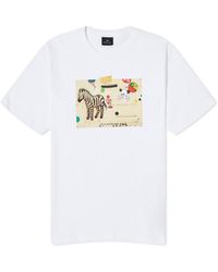 Paul Smith - Zebra Card T-Shirt - Lyst