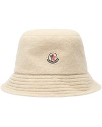 Moncler - Teddy Fleece Bucket Hat - Lyst