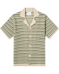 NN07 - Henry Knit Vacation Shirt - Lyst